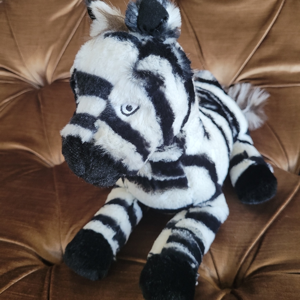 Zebra Kohls Cares Animal Planet plushie toy